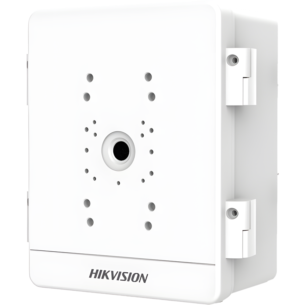 Caja para Videovigilancia para Exterior / Uso en Montaje o Pared / IP66 / IK10 / Dimensiones: 306 X 220 X 130 mm / Soporta 1 Dispositivo (PTZ, Bocina, Cámara Fija)