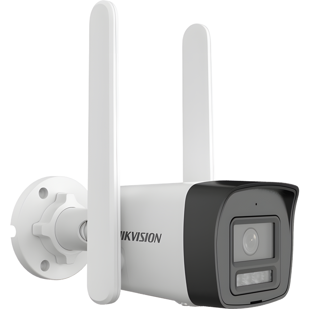 [Dual Light + 4G] Bala IP 4 Megapixel / Lente 2.8 mm / 30 mts IR + 30 mts Luz Blanca / Micrófono Integrado / ACUSENSE Lite / Exterior IP67 / H.265 / Micro SD