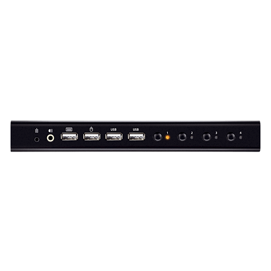 Switch KVMP USB HDMI 4witch KVM HDMI 4 Puertos | 4K DCI | USB 2.0 | Hotkeys | Video DynaSync | Plug & Play