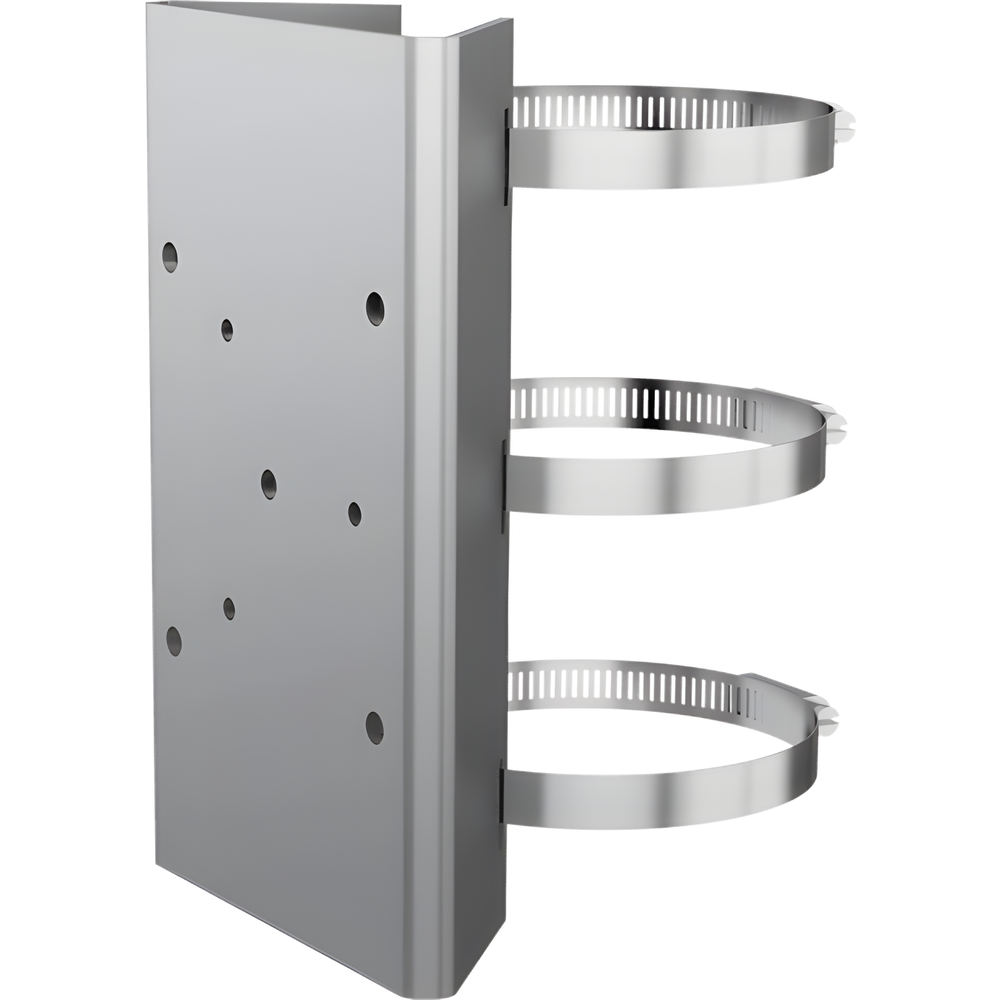 Montaje de Poste para PTZ / Acero Inoxidable / Compatible con PTZ HIKVISION