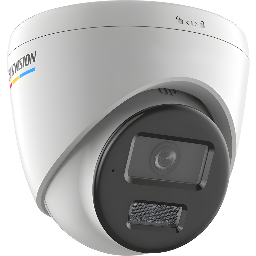 [ColorVu 3.0 + MD 3.0] Turret IP 4 Megapixel / Lente 2.8 mm / 30 mts IR + 30 mts Luz Blanca / Micrófono Integrado / Motion Detection 3.0 / Exterior IP67 / WDR 120 dB / PoE / Micro SD