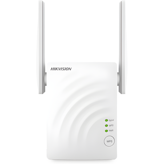 Extensor WiFi / Hasta 1200 Mbps / Doble Banda AC (2.4 GHz y 5 GHz) / 1 Puertos 10/100 Mbps /  2 Antenas Omnidireccional de 3 dBi / Interior