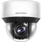 Mini Domo IP PTZ 4 Megapixel / 25X Zoom / 50 mts Luz Infrarroja Inteligente (Visión Nocturna) / Autoseguimiento / WDR 120 dB / PoE+ / IP66 / Ultra Baja Iluminación / MicroSD