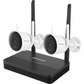 Kit IP Inalámbrico 2 Megapixel (1080p) / NVS 4 Canales / 2 Cámaras Bala para Exterior con Lente 2.8 mm y Dual Light (30 mts IR + 20 mts Luz Blanca) / Audio Bidireccional (Micrófono y Bocina) / Soporta Micro SD de 512 GB