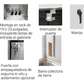 Gabinete para Exterior Tipo 4X Doble Puerta de 10 UR / Aluminio Soldado / 762 x 762 x 1118 mm / Exterior IP66 / Montaje Almohadilla / Aislamiento Térmico / Gris RAL 7035