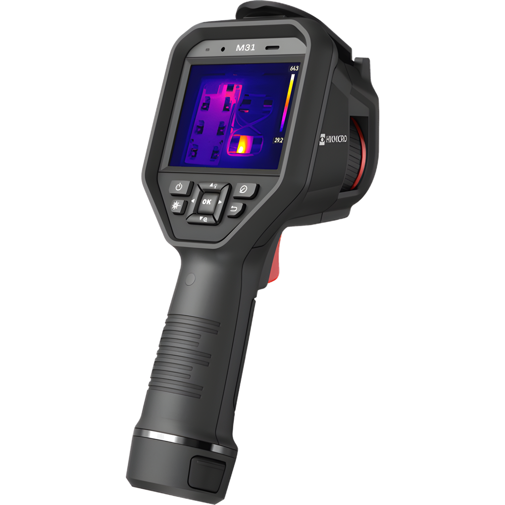 M31 - Cámara Termográfica Portátil Dual / Lente Térmico 9.7 mm (384 x 288) / Lente Óptico (8 Megapixel) / WiFi / IP54 / Ranura MicroSD hasta 64 Gb  / Hasta 5 Horas de Funcionamiento Continuo