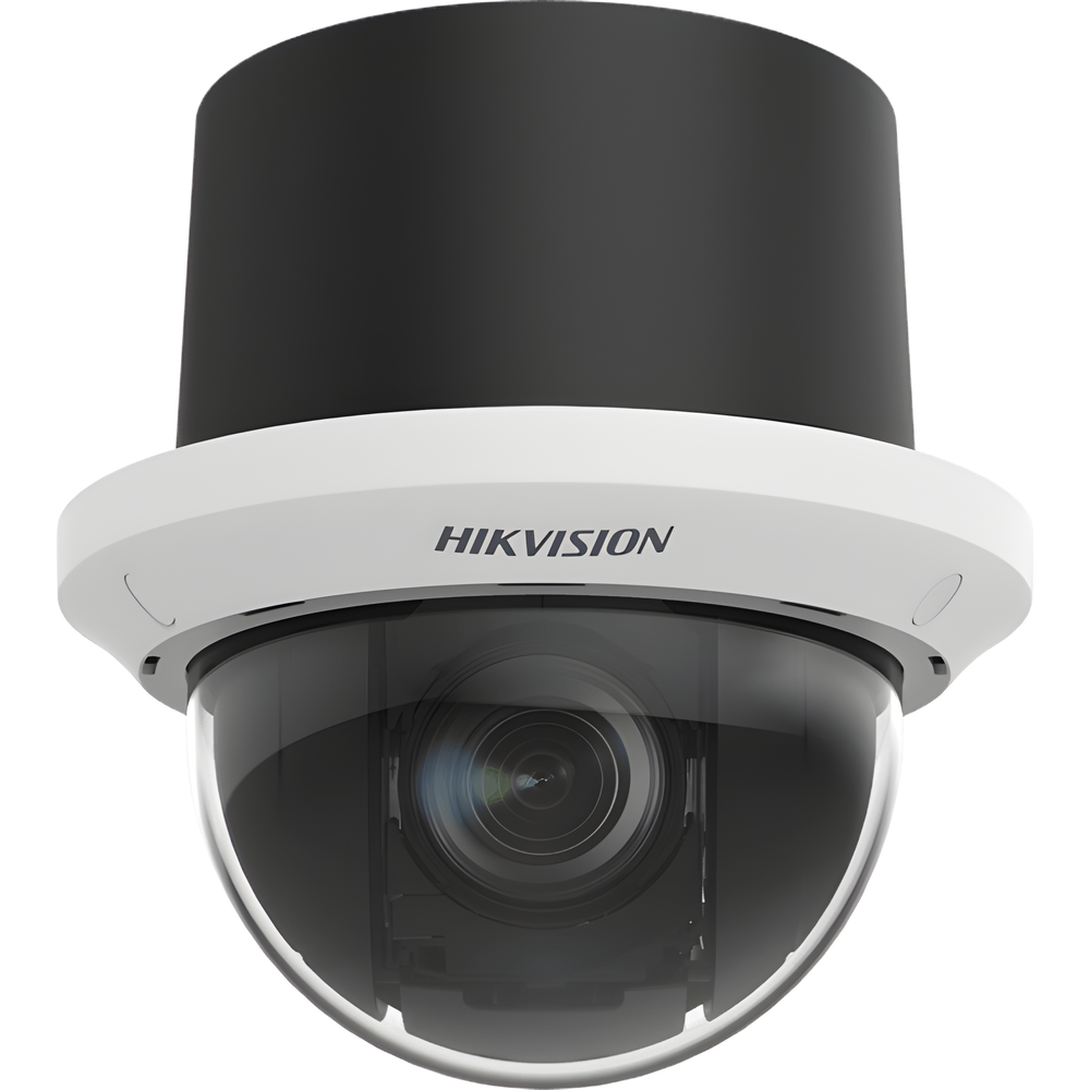 PTZ IP 4K (8 Megapixel) / 25X Zoom  / Uso en Plafon / IP54 / ACUSEEK / DARKFIGHTER / ACUSENSE / WDR 120 dB / Audio y Alarmas I/O / HLC / EIS / PoE+ / Micro SD