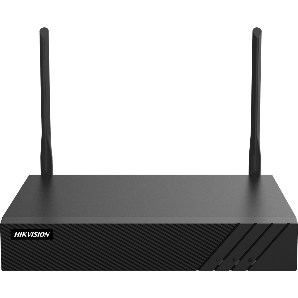 NVR 8 Megapixel (4K) / 4 canales IP / 1 Bahía de Disco Duro / 2 Antenas Wi-Fi / Salida de Vídeo 4K / ACUSENSE