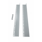 Kit Gabinete Ventilado de Acero, Rack 19" 11U, IP55 Uso en Exterior (593 x 609 x 399 mm) con Placa Trasera Interior Metálica y Compuerta Inferior Atornillable. Incluye Ventilador, Ventilas, filtros, Terminal de Tierra Física.