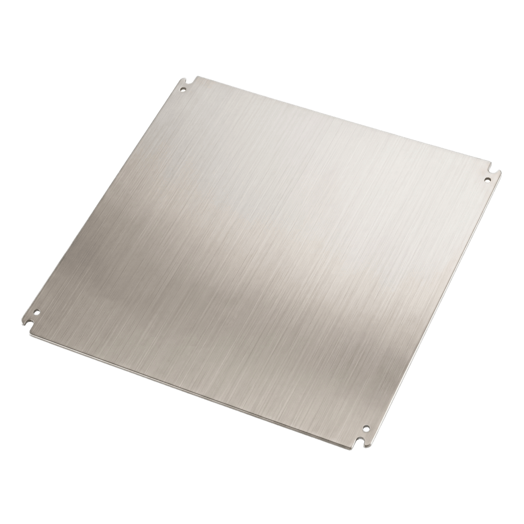 Gabinete de Acero Inoxidable 304L ASR IP66 800x800x300 mm / 2 Cerraduras / Montaje Placa 2 mm