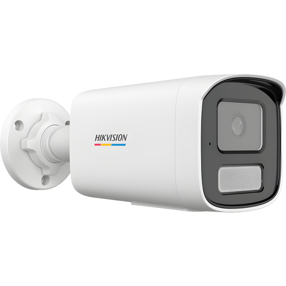 [ColorVu 3.0 + MD 3.0]Bala IP 4 Megapixel / Lente 4 mm / 50 mts IR + 50 mts Luz Blanca / Micrófono Integrado / Motion Detection 3.0 / Exterior IP67 / WDR 120 dB / PoE / Micro SD