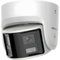 [FlexVu] [PROTECCIÓN ACTIVA] Turret IP 4 Megapixel / 2 Lentes de 2.8 mm (Imagen Panorámica 180°) / 30 mts IR / Exterior IP67 / Luz Intermitente y Alerta de Audio / Audio Bidireccional / ACUSENSE / WDR 120 dB / Micro SD