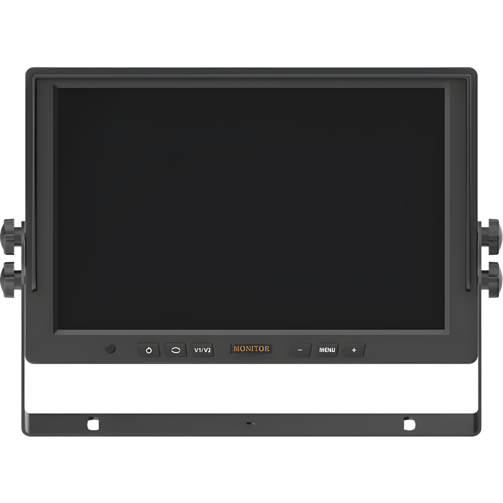 Monitor y Botones de 10.1" LCD / Compatible con DVR Móvil HIKVISION / Conector VGA