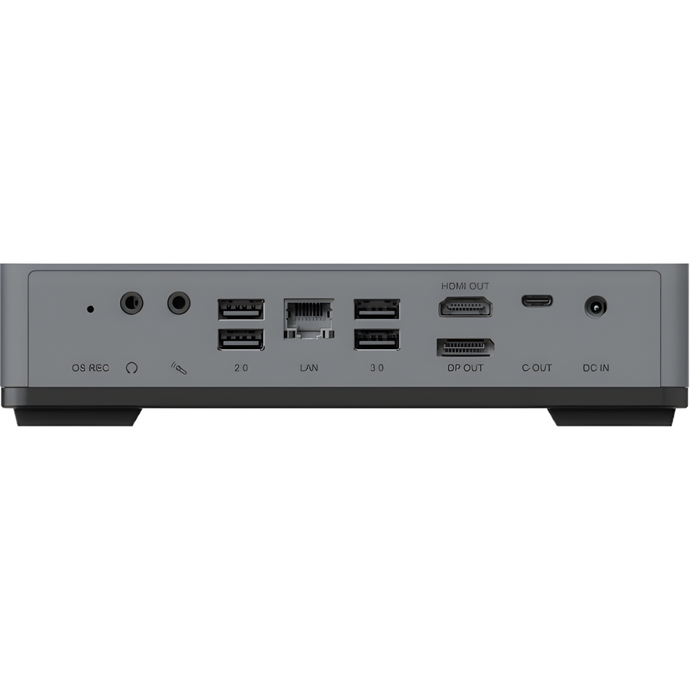 Mini Estación de Trabajo / CPU i7 / 16 GB RAM / 512 GB SSD / Windows 11 IoT / 2 Salidas de Video (HDMI-DP) / USB-C y USB-A