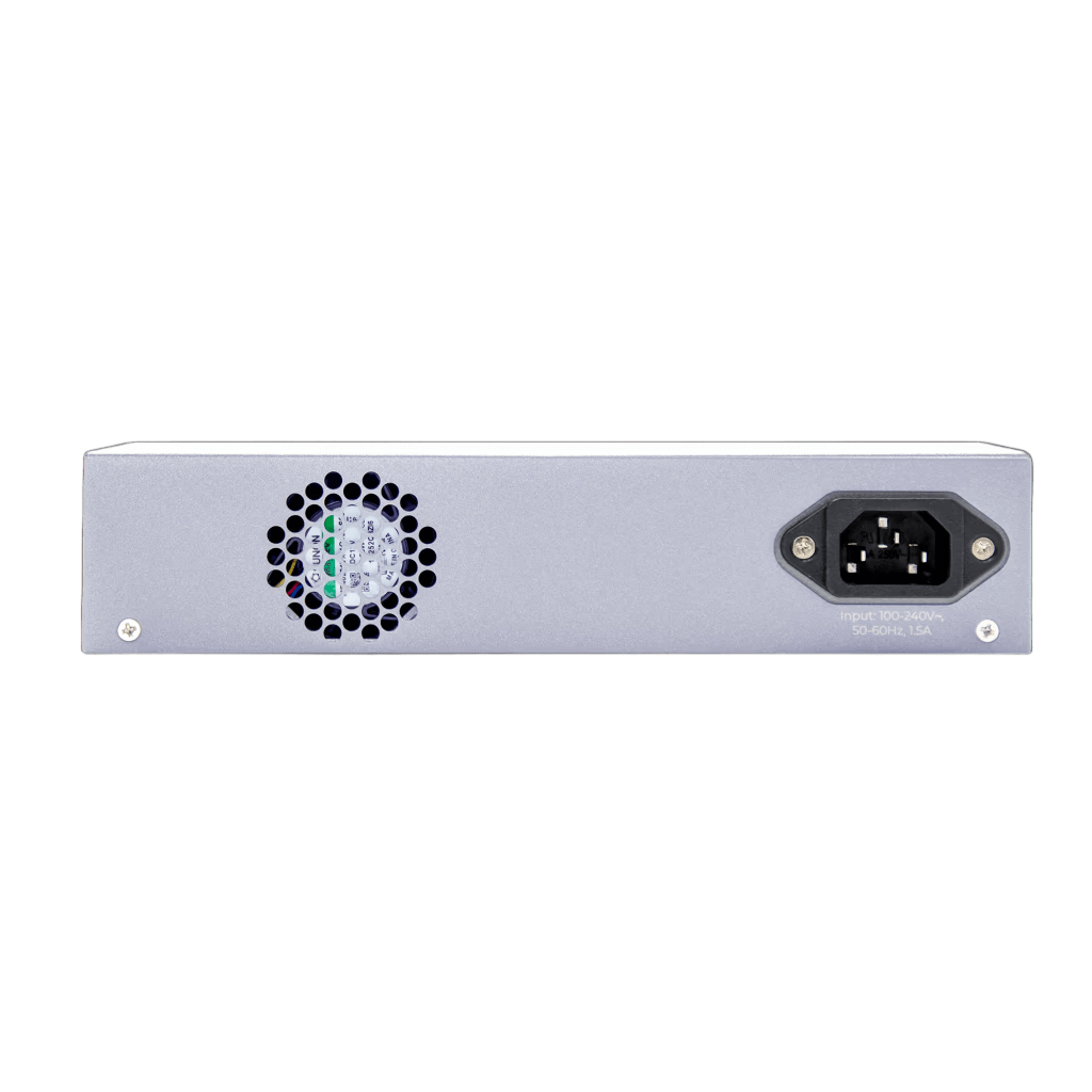 Switch de Distribución 12 Puertos SFP+ / 240 Gbps Capacidad de Switching / 120 Gbps Throughput No-Bloqueante / Gestión Cloud / Bluetooth / Rackmount y Wallmount / VLAN Stacking / Rate Limiting