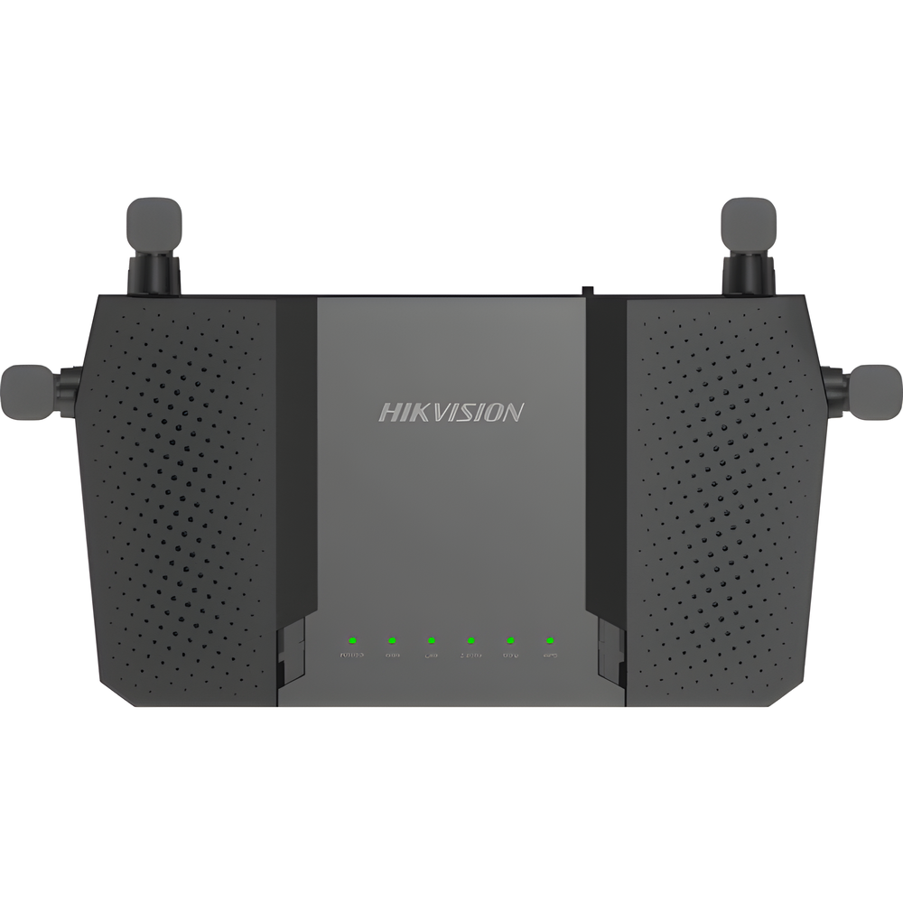 Router Inalámbrico WISP Gigabit / Hasta 1200 Mbps / Doble Banda AC (2.4 GHz y 5 GHz) / 3 Puertos LAN 10/100/1000 Mbps + 1 Puerto WAN 10/100/1000 Mbps /  4 Antenas Externas Omnidireccional de 5 dBi / Interior