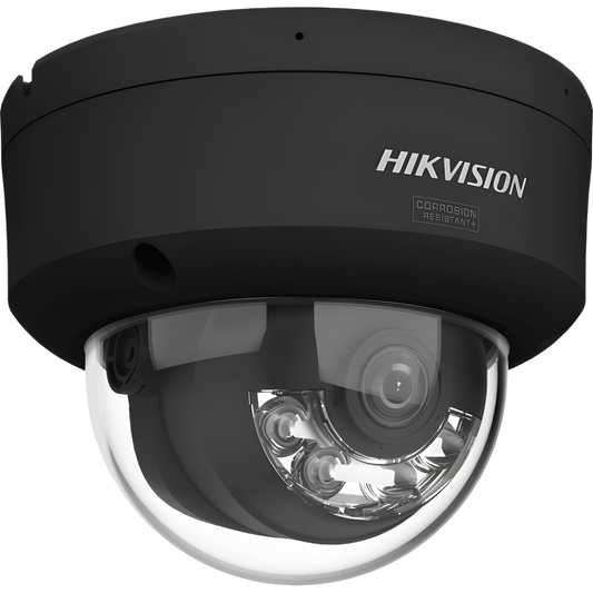 [Dual Light + ColorVu 3.0 + HikAI] Domo IP 4 Megapixel / Lente 2.8 mm / 30 mts IR + Luz Blanca / 2 Microfonos Integrados / Exterior IP67 / WDR 130 dB / ACUSENSE 3.0 / Metal / NEMA 4X / ACUSEEK