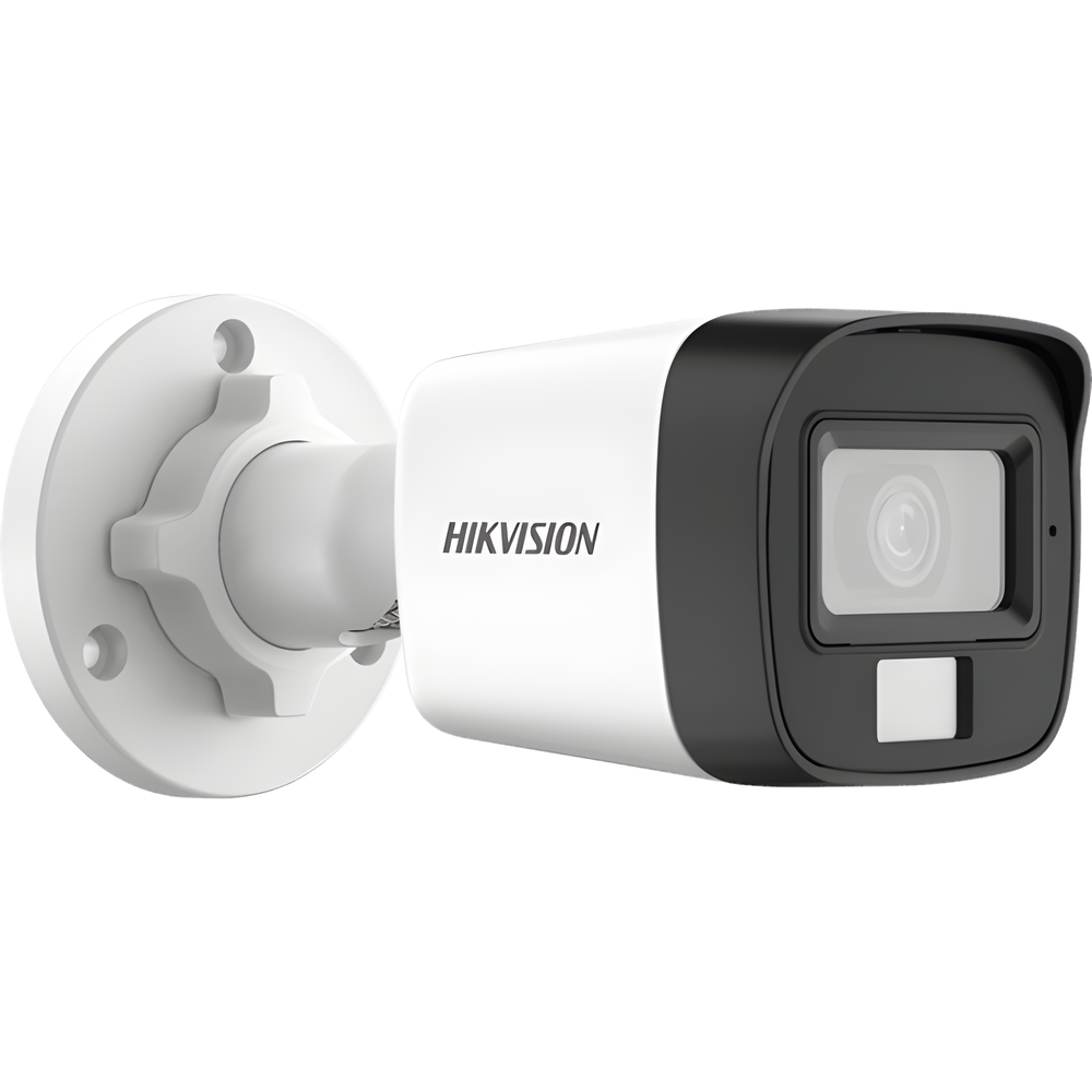 [Dual Light + ColorVu] Bala TURBOHD 3K (5 Megapixel) / Lente 2.8 mm / 30 mts IR + 20 mts Luz Blanca / Gran Angular 104.9° / Exterior IP67 / Micrófono Integrado / dWDR / 4 Tecnologías / Metal