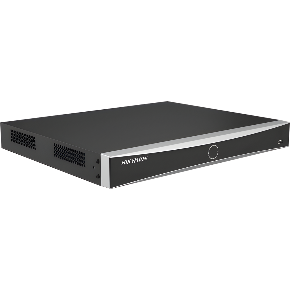[AcuSeek] NVR 12 Megapixel (4K) / 32 canales IP / 16 Puertos PoE+ / Recocimiento Facial / AcuSense (Evita Falsas Alarmas) / 2 Bahías de Disco Duro / HDMI en 4K / Alarmas I/O / 300 Metros PoE Modo Extendido