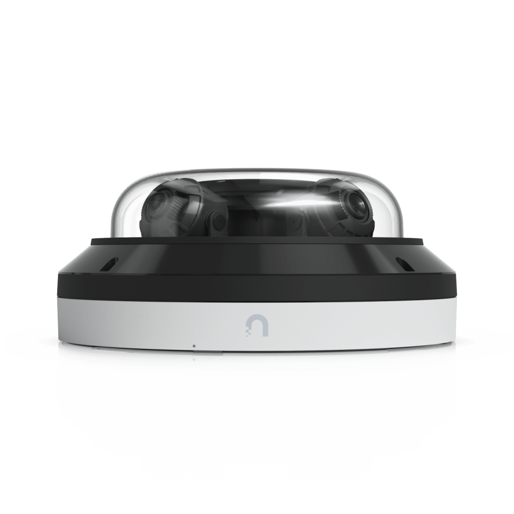 Cámara Multisensor AI de 32 MP con 4 Lentes Ajustables, Zoom Óptico 2.33×, Cobertura IR 360°, Motor AI Multi-TOPS y Alimentación PoE++ para Monitoreo de Amplia Cobertura
