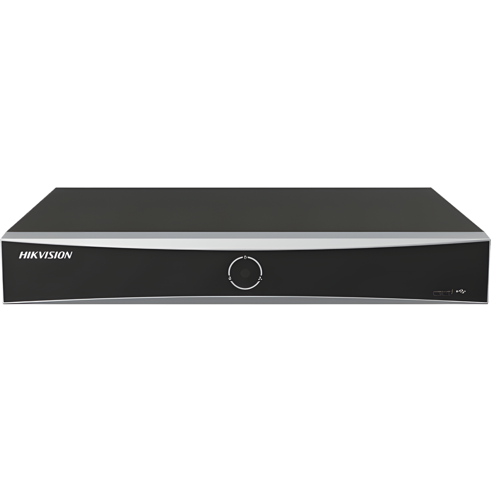 [Acusearch] NVR 12 Megapíxel (4K) / 4 canales IP / 4 Puertos PoE+ / Reconocimiento Facial / AcuSense (Evita Falsas Alarmas) / 1 Bahías de Disco Duro / HDMI en 4K / 300 Metros PoE Modo Extendido