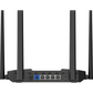 Router Inalámbrico WISP / Hasta 1200 Mbps / Doble Banda AC (2.4 GHz y 5 GHz) / 4 Puertos 10/100 Mbps /  4 Antenas Omnidireccional de 5 dBi / Interior