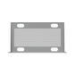 UACC Rack Shelf CLV – Charola 1 UR para montaje en rack, ideal para colocar equipos o accesorios que no cuentan con opción de montaje en rack