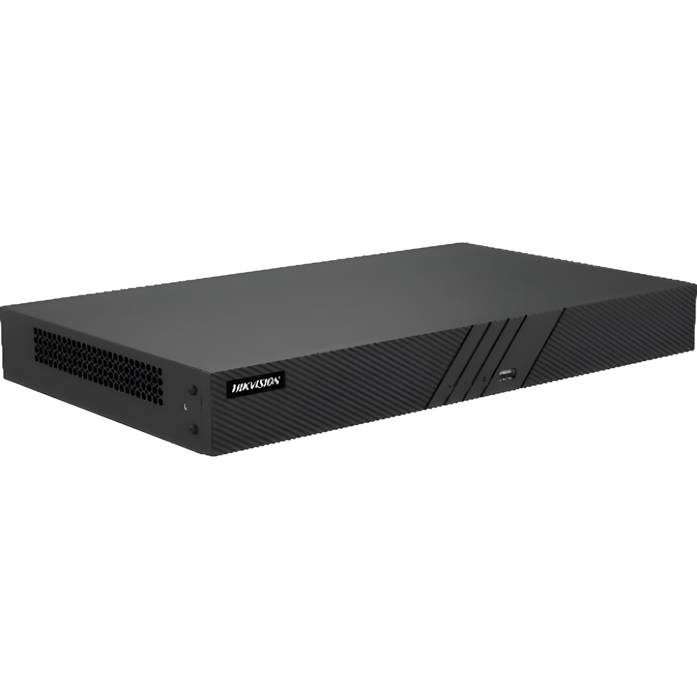 NVR 8 Megapixel (4K) (Compatible con Cámaras ACUSENSE) / 8 canales IP / 8 Puertos PoE+ / 1 Bahía de Disco Duro / Salida de Vídeo en 4K / 300 Metros PoE Modo Extendido