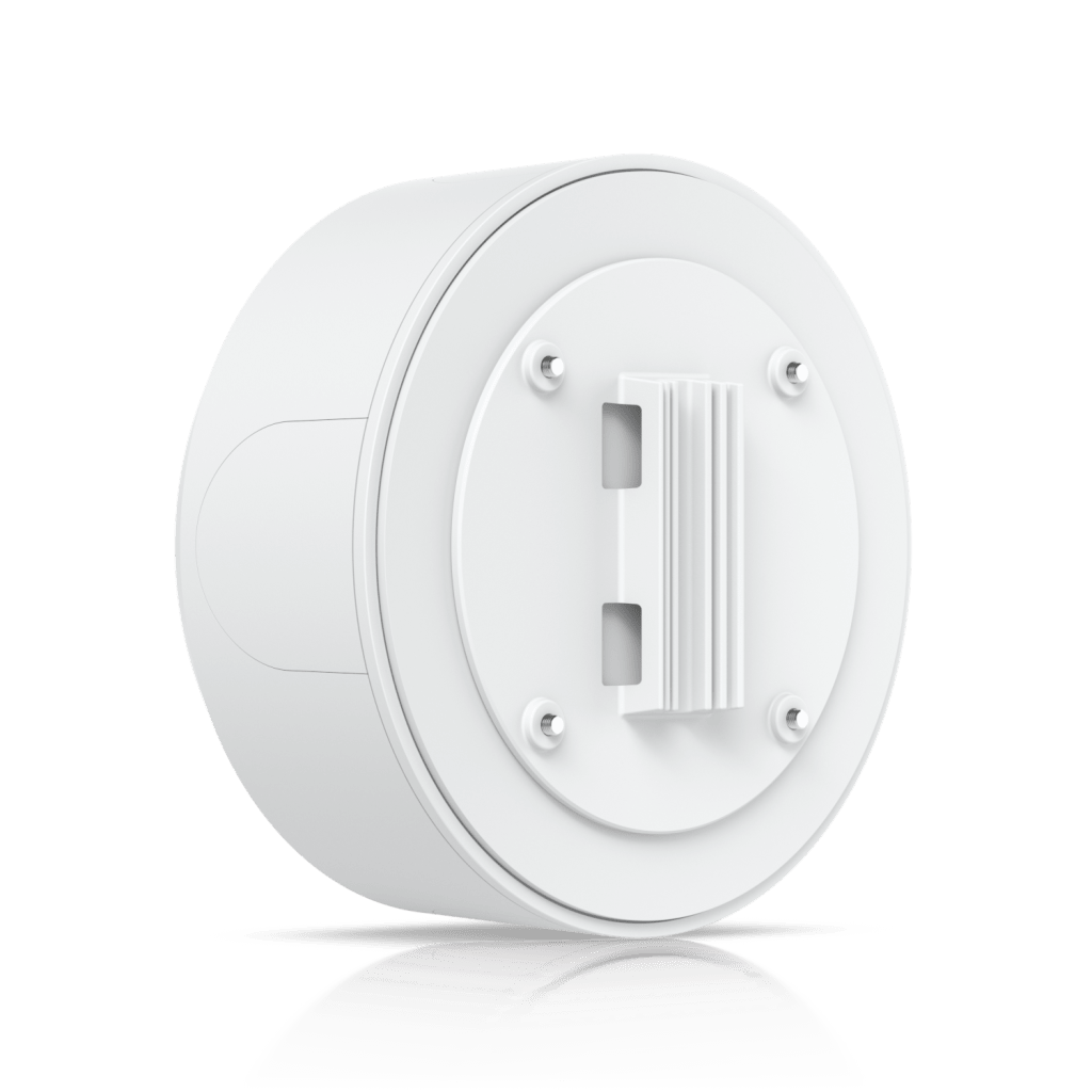 Camera Junction Box – Caja de Conexiones Antimanipulación en Color Blanco para Cámaras UniFi Protect Bullet, Dome y Turret