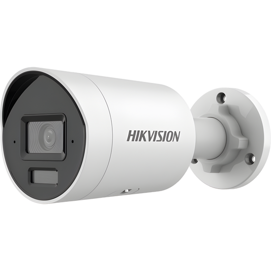 [Dual Light + 2 Micrófonos Integrados] Bala IP 6 Megapixel / Lente 2.8 mm / 40 mts Luz Blanca + 40 mts IR / ACUSENSE / Exterior IP67 / WDR 120 dB / PoE / ONVIF / Micro SD / Metal / ACUSEEK