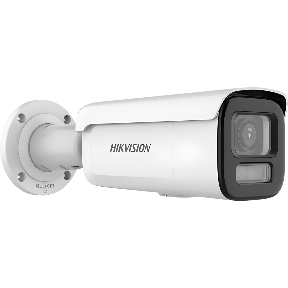 [Dual Light + ColorVu 3.0 + HikAI] Bala IP 8 Megapixel / Lente Mot. 2.8 a 12 mm / 60 mts IR + Luz Blanca / Exterior IP67 / WDR 130 dB / ACUSENSE 3.0 / Metal / NEMA 4X / ACUSEEK