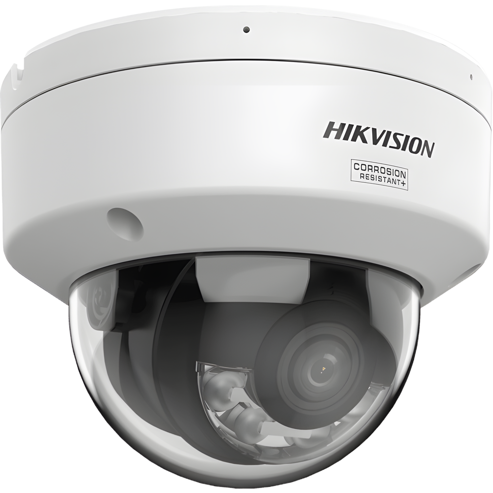 [Dual Light + ColorVu 3.0 + HikAI] Domo IP 8 Megapixel / Lente 2.8 mm / 30 mts IR + Luz Blanca / 2 Microfonos Integrados / Exterior IP67 / WDR 130 dB / ACUSENSE 3.0 / Metal / NEMA 4X / ACUSEEK