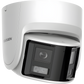 [FlexVu] [PROTECCIÓN ACTIVA] Turret IP 4 Megapixel / 2 Lentes de 2.8 mm (Imagen Panorámica 180°) / 30 mts IR / Exterior IP67 / Luz Intermitente y Alerta de Audio / Audio Bidireccional / ACUSENSE / WDR 120 dB / Micro SD