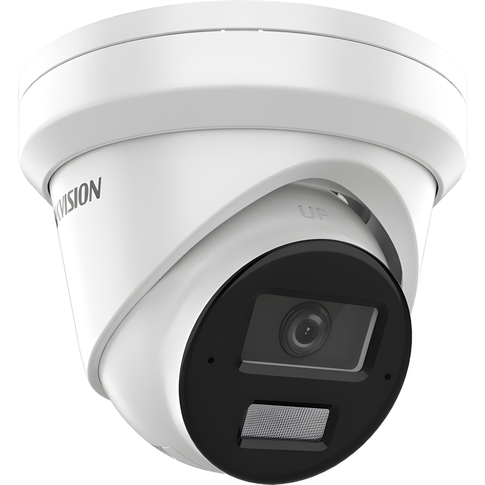 [Dual Light + 2 Micrófonos Integrados] Turret IP 6 Megapixel / Lente 2.8 mm / 30 mts Luz Blanca + 30 mts IR / ACUSENSE / Exterior IP67 / WDR 120 dB / PoE / ONVIF / Micro SD / Metal / ACUSEEK