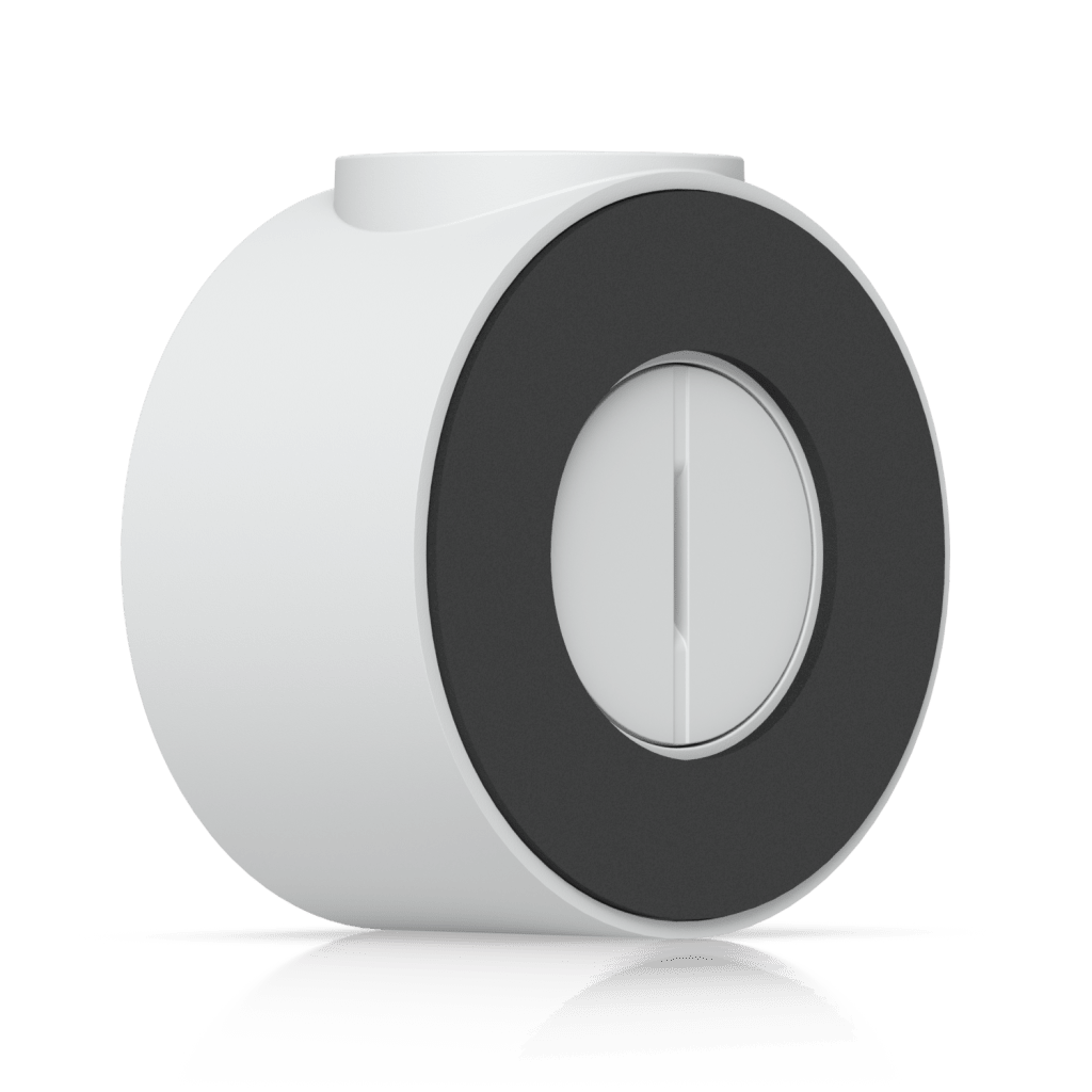 Camera Compact Junction Box – Caja de Conexiones Antimanipulación para Cámaras Compactas Dome y Turret Color Blanco
