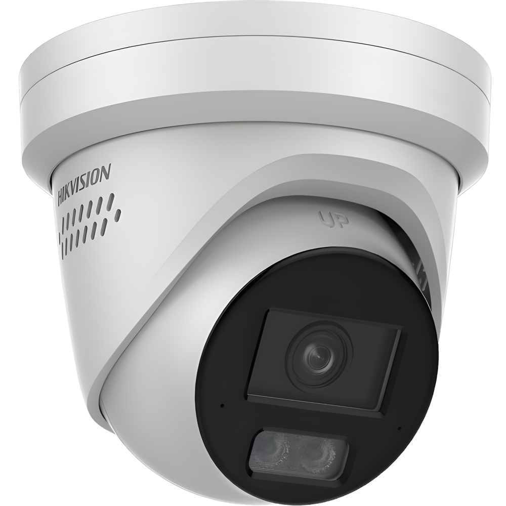 [Dual Light + ColorVu 3.0 + HikAI] Turret IP 6 Megapixel / Lente 2.8 mm / 30 mts IR + Luz Blanca / 2 Microfonos Integrados / Exterior IP67 / Estrobo Azul y Rojo / WDR 130 dB / ACUSENSE 3.0 / Metal / NEMA 4X / ACUSEEK