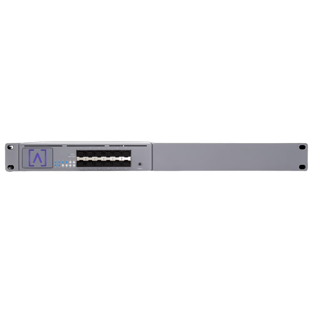 Switch de Distribución 12 Puertos SFP+ / 240 Gbps Capacidad de Switching / 120 Gbps Throughput No-Bloqueante / Gestión Cloud / Bluetooth / Rackmount y Wallmount / VLAN Stacking / Rate Limiting