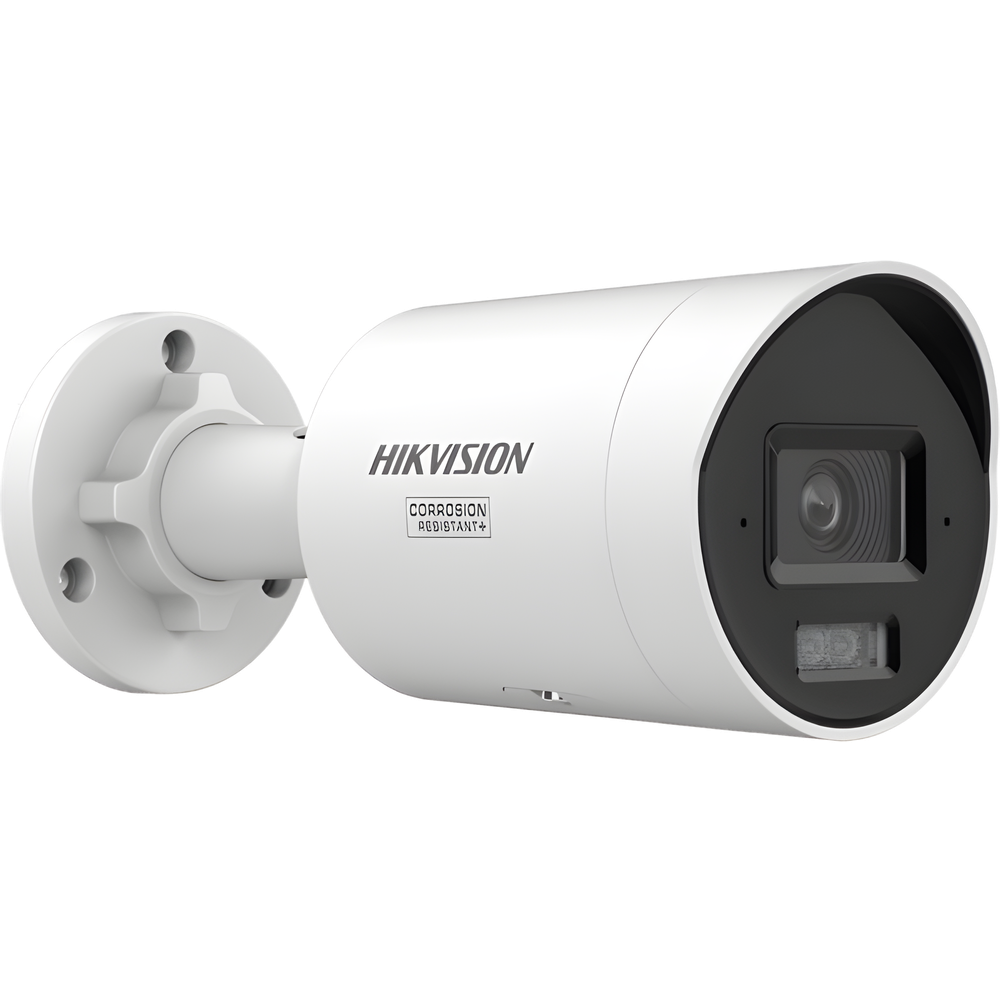[Dual Light ] Bala IP 12 Megapixel (UHD) / Lente 2.8 mm / 40 mts Luz Blanca + 40 mts IR / ACUSENSE / Exterior IP67 / WDR 120 dB / PoE  / Micro SD / Metal / ACUSEEK / Captura Facial / NEMA 4X (Anticorrosión)