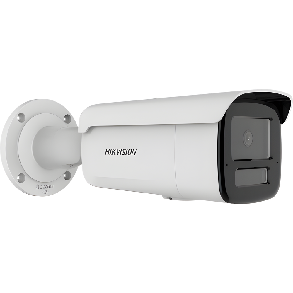 [Dual Light + 2 Micrófonos Integrados] Bala IP 4 Megapixel / Lente 4 mm / 80 mts IR + 80 mts Luz Blanca / ACUSENSE / Exterior IP67 / IK10 / WDR 120 dB / PoE / Micro SD  / ACUSEEK