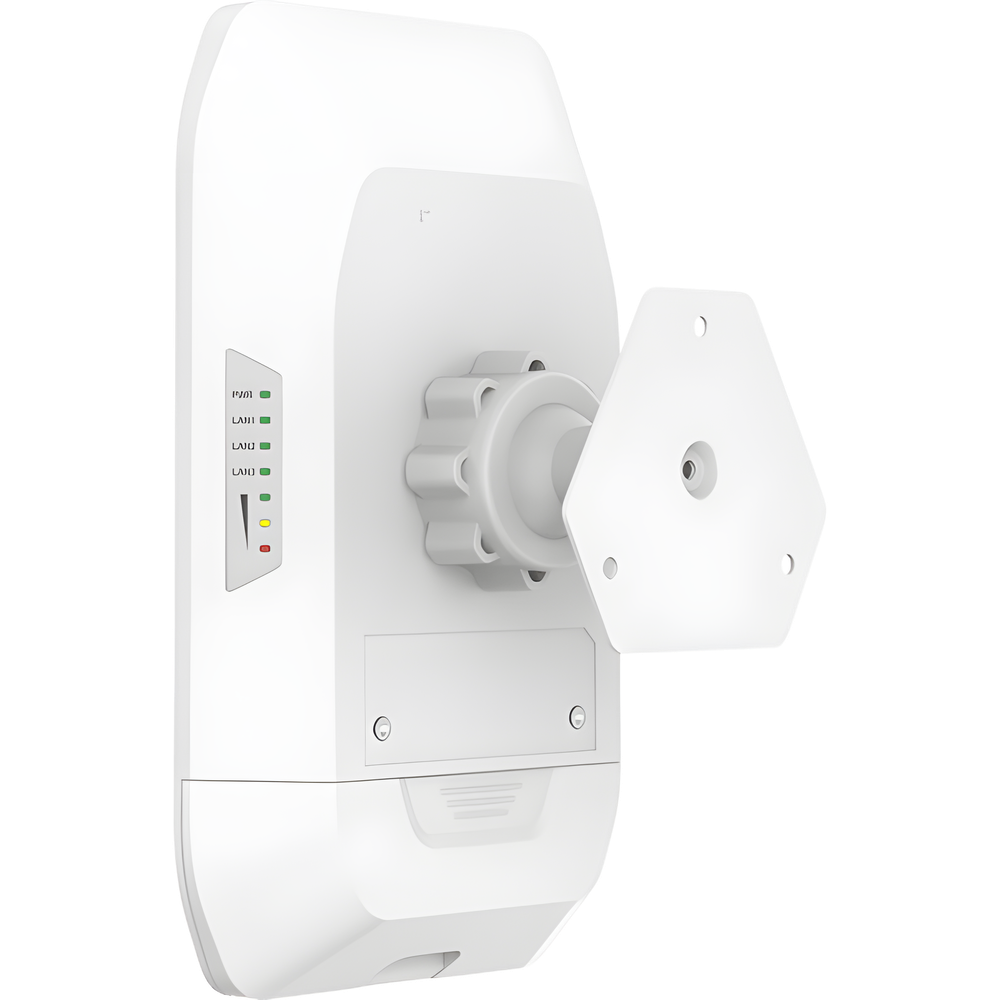 Puente Inalámbrico 5GHz / 867 Mbps / 5 Km de Alcance / Kit 2 Unidades / IP55 / 3 Puertos Gigabit / PoE In-Out / Gestión HPP