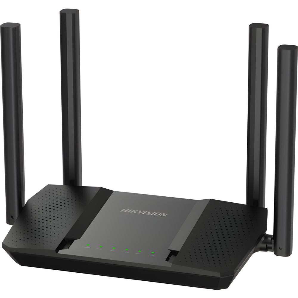 Router Inalámbrico WISP Gigabit / Hasta 1200 Mbps / Doble Banda AC (2.4 GHz y 5 GHz) / 3 Puertos LAN 10/100/1000 Mbps + 1 Puerto WAN 10/100/1000 Mbps /  4 Antenas Externas Omnidireccional de 5 dBi / Interior