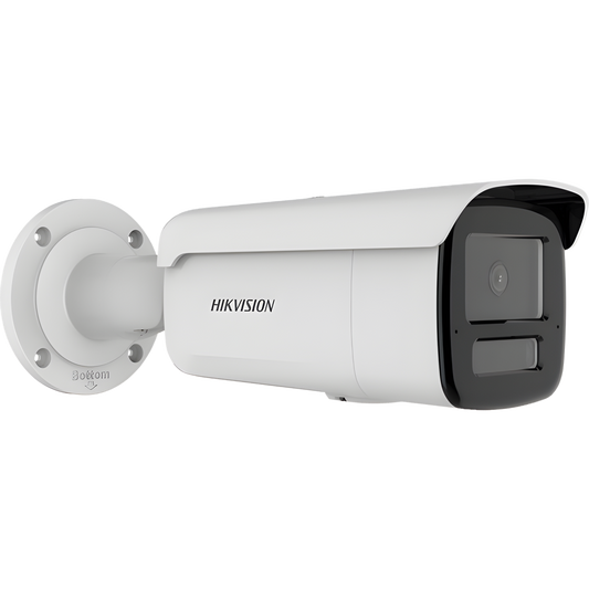 [Dual Light + 2 Micrófonos Integrados] Bala IP 4 Megapixel / Lente 2.8 mm / 80 mts IR + 80 mts Luz Blanca / ACUSENSE / Exterior IP67 / IK10 / WDR 120 dB / PoE / Micro SD  / ACUSEEK