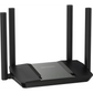 Router Inalámbrico WISP Gigabit / Hasta 1200 Mbps / Doble Banda AC (2.4 GHz y 5 GHz) / 3 Puertos LAN 10/100/1000 Mbps + 1 Puerto WAN 10/100/1000 Mbps /  4 Antenas Externas Omnidireccional de 5 dBi / Interior
