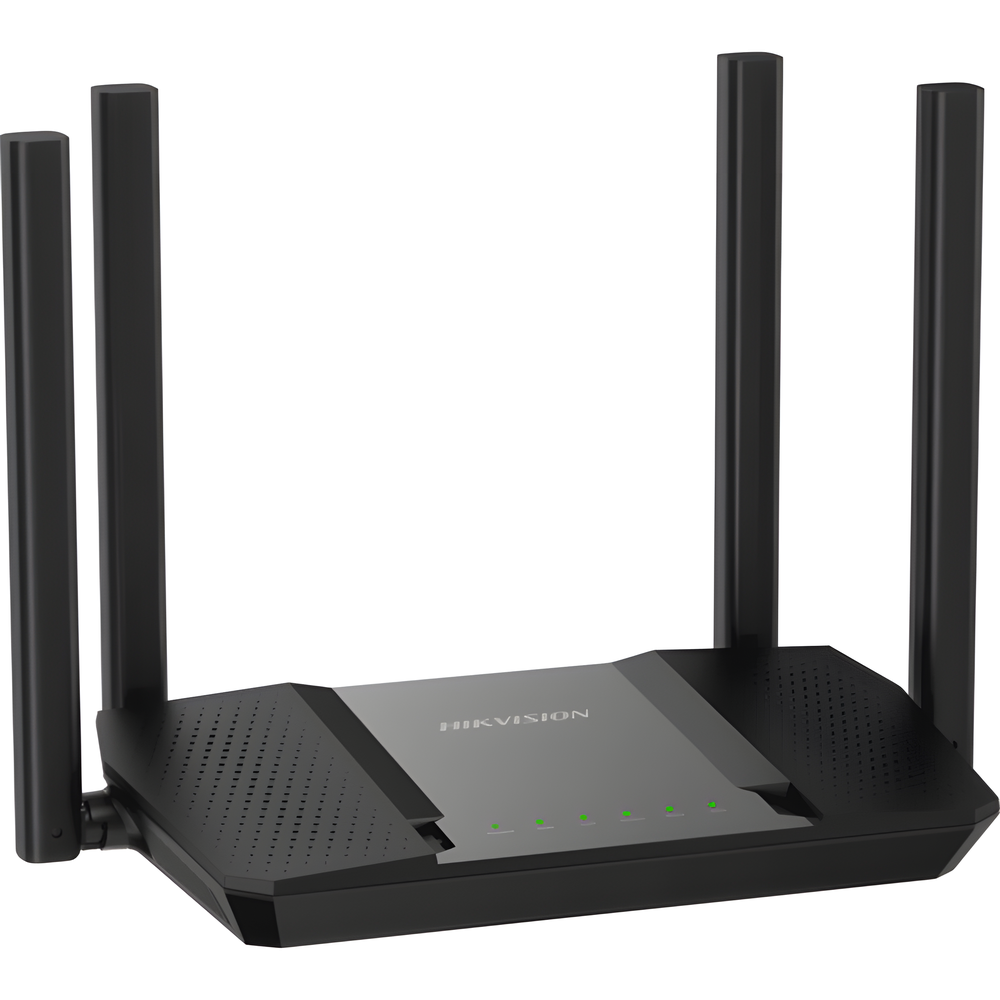 Router Inalámbrico WISP Gigabit / Hasta 1200 Mbps / Doble Banda AC (2.4 GHz y 5 GHz) / 3 Puertos LAN 10/100/1000 Mbps + 1 Puerto WAN 10/100/1000 Mbps /  4 Antenas Externas Omnidireccional de 5 dBi / Interior