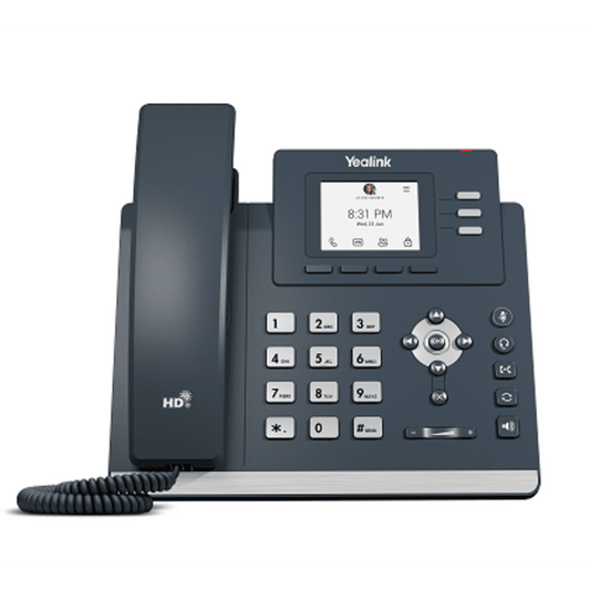 Telefono IP MP52-E2-TEAMS de Yealink con Android 13 Optimizado para Microsoft Teams y Audio HD Profesional