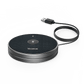 Micrófono inalámbrico 360° VCM36W-PACKAGE de Yealink para videoconferencias, con amplio alcance y cancelación de ruido.