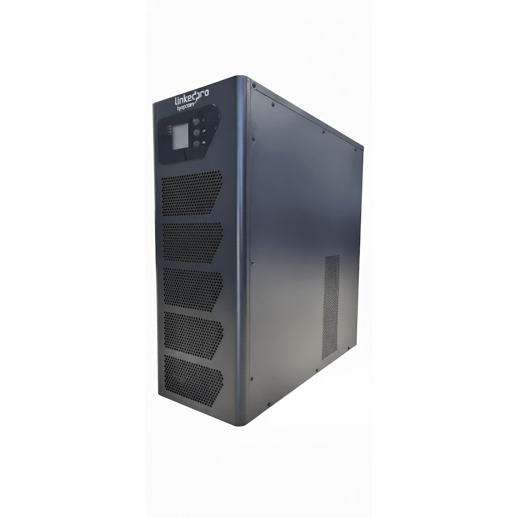 UPS Tipo Torre de 10KVA / Online Doble Conversión / Salida Fase Dividida 220V o 2 x 120V / Paralelismo hasta 4 Unidades / Pantalla LCD Táctil 7" / Onda Senoidal Pura