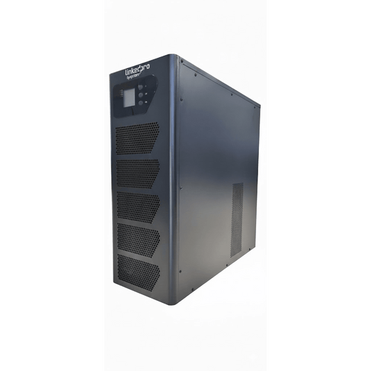 UPS Tipo Torre de 10KVA / Online Doble Conversión / Salida Fase Dividida 220V o 2 x 120V / Paralelismo hasta 4 Unidades / Pantalla LCD Táctil 7" / Onda Senoidal Pura