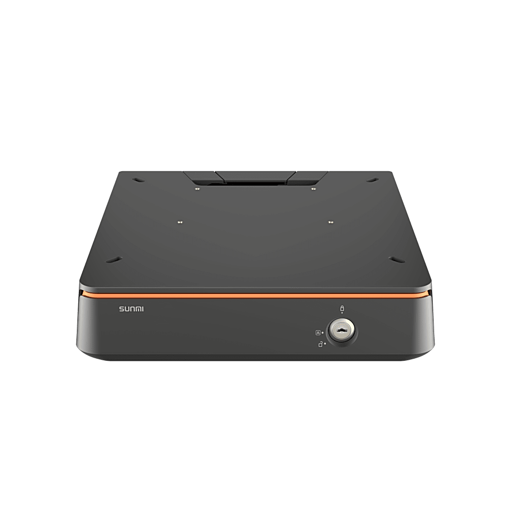 Cajón de Efectivo Mini SUNMI / ABS de Alta Resistencia / 3 Posiciones de Bloqueo / 9V-24V Autoajustable / 1,000,000+ Operaciones / 10 kg Capacidad de Carga / Reducción de Ruido <50dB