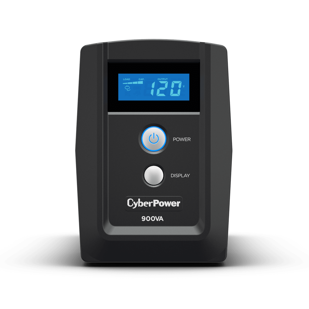 UPS de 900 VA/420 W, Topología Línea Interactiva, Entrada 120 Vca NEMA 5-15P, y 6 Salidas NEMA 5-15R, Con Regulador de Voltaje (AVR)